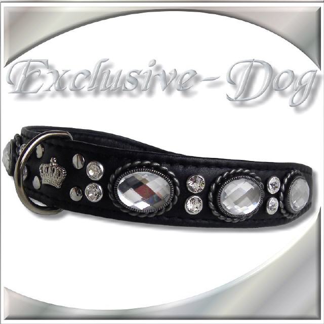 Strasshalsband PLAIN